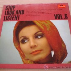 Discos de vinilo: STOP LOOK AND LISTEN, VOL. 6.. Lote 31621932