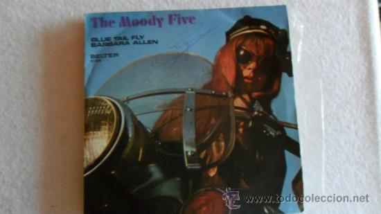 Discos de vinilo: MOODY FIVE -BLUE TAIL FLY 1971 - Foto 1
