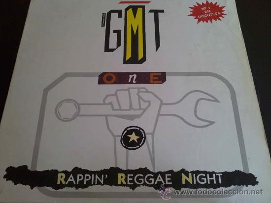 Discos de vinilo: GMT ONE - RAPPIN REGGAE NIGHT - Foto 1
