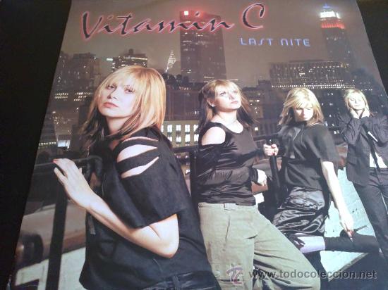 Discos de vinilo: VITAMIN C - LAST NITE - MAXI SINGLE - Foto 1