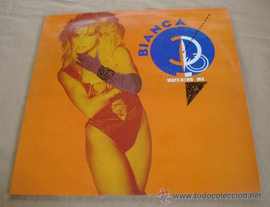Discos de vinilo: BIANCA, WATCHING ME, 45 RPM. - Foto 1