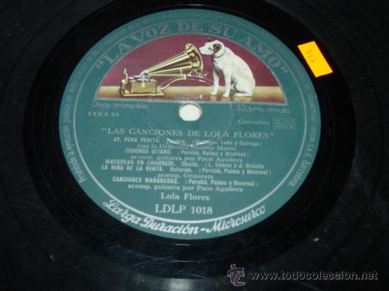 Discos de vinilo: &rdquo;las canciones de lola flores&rdquo; - Foto 2