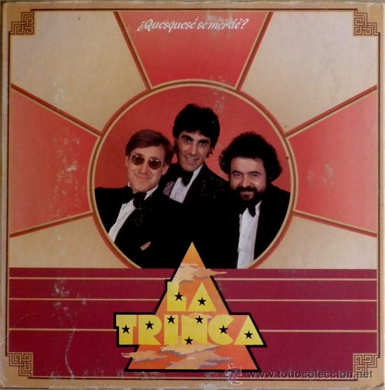 Discos de vinilo: LA TRINCA - &iquest; QUESQUES&Eacute; SE MERD&Eacute; ? (LP) 1983 - Foto 1