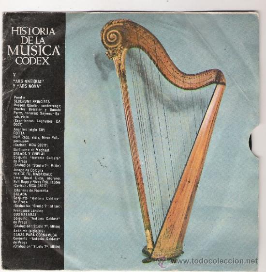 Discos de vinilo: HISTORIA DE LA MUSICA - CODEX - V - Foto 1