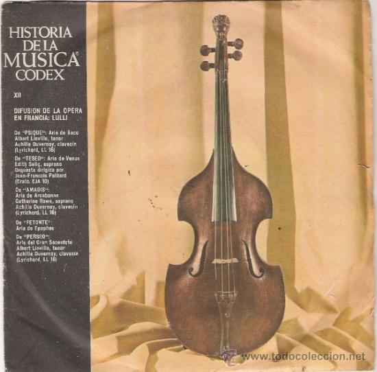 Discos de vinilo: HISTORIA DE LA MUSICA - CODEX - XII - Foto 1