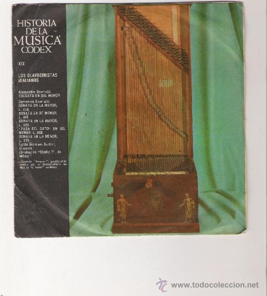 Discos de vinilo: HISTORIA DE LA MUSICA - CODEX - XIX - Foto 1