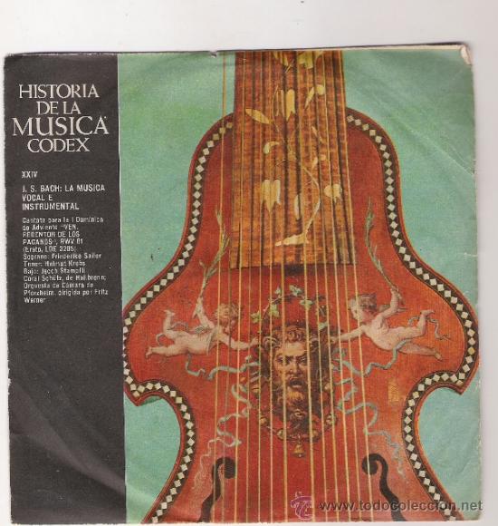 Discos de vinilo: HISTORIA DE LA MUSICA - CODEX - XXIV - Foto 1