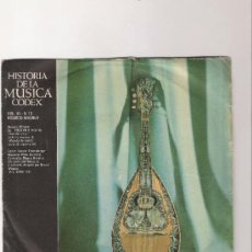 Discos de vinilo: HISTORIA DE LA MUSICA - CODEX -VOL. III Nº 12 