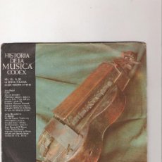 Discos de vinilo: HISTORIA DE LA MUSICA - CODEX -VOL. III Nº 20