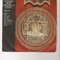 Discos de vinilo: HISTORIA DE LA MUSICA - CODEX -VOL. III Nº 22