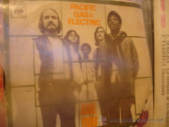 Discos de vinilo: PACIFIC GAS Y ELECTRIC - Foto 1