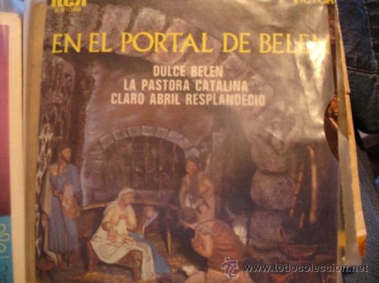 Discos de vinilo: NAVIDAD - EN EL PORTAL DE BELEN - Foto 1