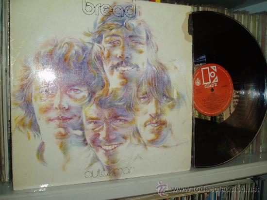 Discos de vinilo: BREAD LP GUITAR MAN FOLK ROCK SPAIN - Foto 1