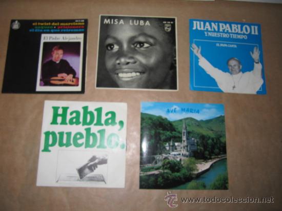 Discos de vinilo: Disco LP vinilo religi&oacute;n papa iglesia - Foto 1