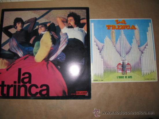 Discos de vinilo: LP Disco vinilo la trinca - Foto 3