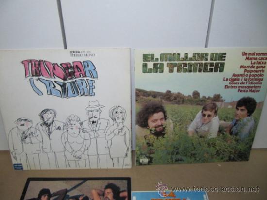 Discos de vinilo: LP Disco vinilo la trinca - Foto 2