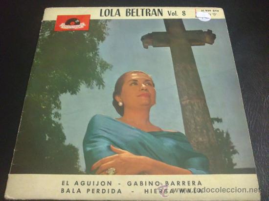 Discos de vinilo: LOLA BELTR&Aacute;N, EL AGUIJ&Oacute;N - EP - Foto 1