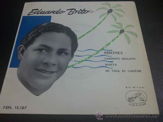 Discos de vinilo: EDUARDO BRITO, SIBONEY. EP - Foto 1