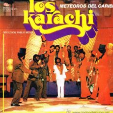 Discos de vinilo: LOS KARACHI - METEOROS DEL CARIBE - LP . Lote 31774100