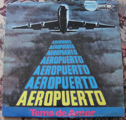 Discos de vinilo: AEROPUERTO - TEMA DE AMOR - SINGLE 1970 - Foto 1