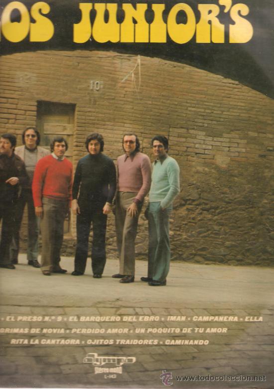 Discos de vinilo: LP LOS JUNIOR&acute;S - Foto 1