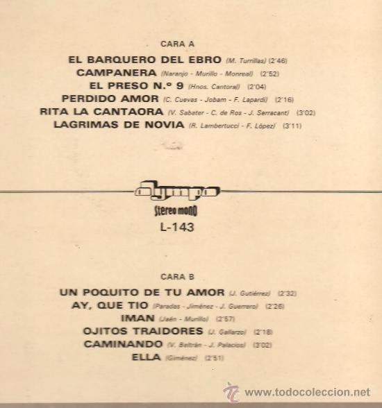 Discos de vinilo: LP LOS JUNIOR&acute;S - Foto 2