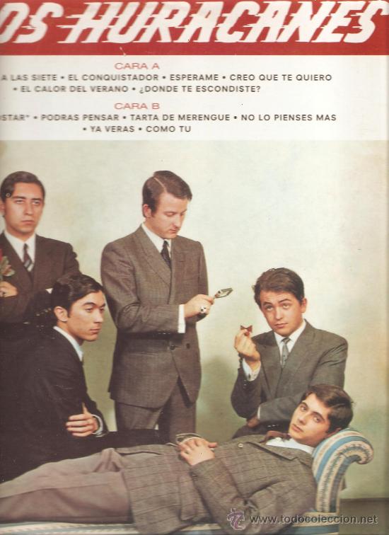 Discos de vinilo: LP LOS HURACANES  VOL.2 - Foto 1
