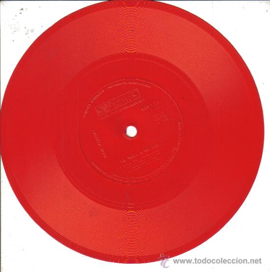 Disques de vinyle: JULIO IGLESIAS-DE NI&Ntilde;A A MUJER SINGLE VINILO ROJO FLEXI 1981 SPAIN