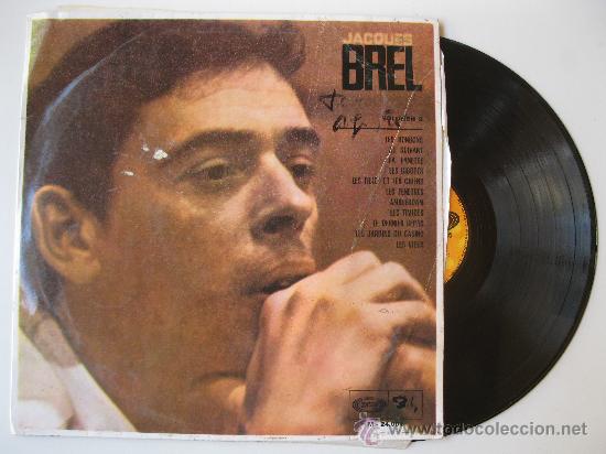 Discos de vinilo: LP - JACQUES BREL - &rdquo;VOLUMEN 2&rdquo;. - Foto 1