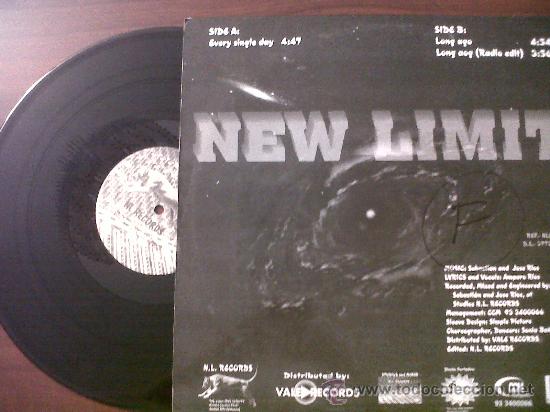 Discos de vinilo: NEW LIMIT-EVERY SINGLE DAY-VALE RECORDS 1997 - Foto 2