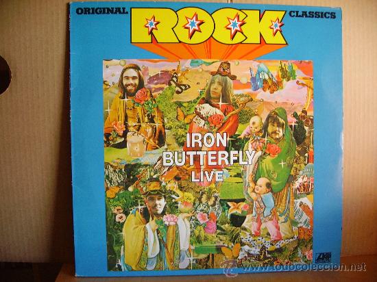Discos de vinilo: IRON BUTTERFLY ---- LIVE - Foto 1