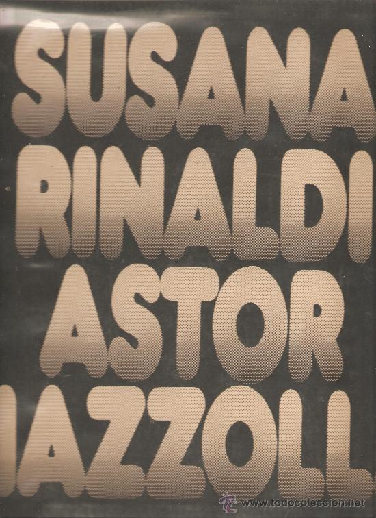 Disques de vinyle: LP ASTOR PIAZZOLLA & SUSANA RINALDI
