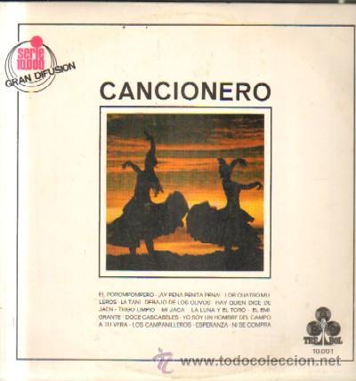 Discos de vinilo: LP, CANCIONERO. LP-FLA-1457 - Foto 1