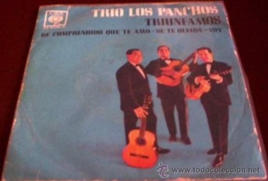 Discos de vinilo: Dos EPs argentinos del Tr&iacute;o Los Panchos - Foto 2