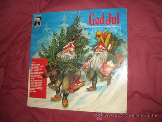 Discos de vinilo: GOD JUL: A MERRY SWEDISH CHRISTMAS -navidad lp MARCUS OSTERDAHALS