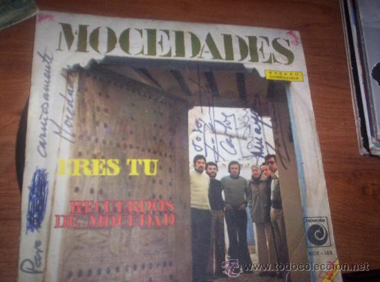 Discos de vinilo: MOCEDADES - ERES TU - RECUERDOS DE MOCEDAD - Foto 1
