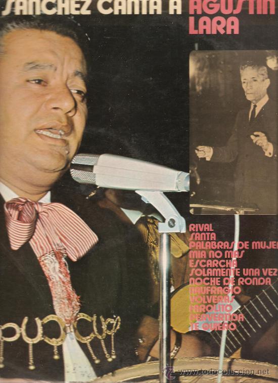 Dischi in vinile: LP CUCO SANCHEZ CANTA A AGUSTIN LARA