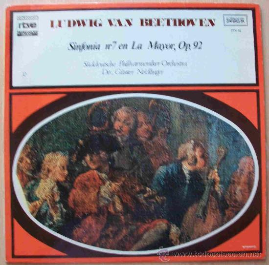 Discos de vinilo: Discos (Beethoven) 7&ordf; Sinfonia - Foto 1