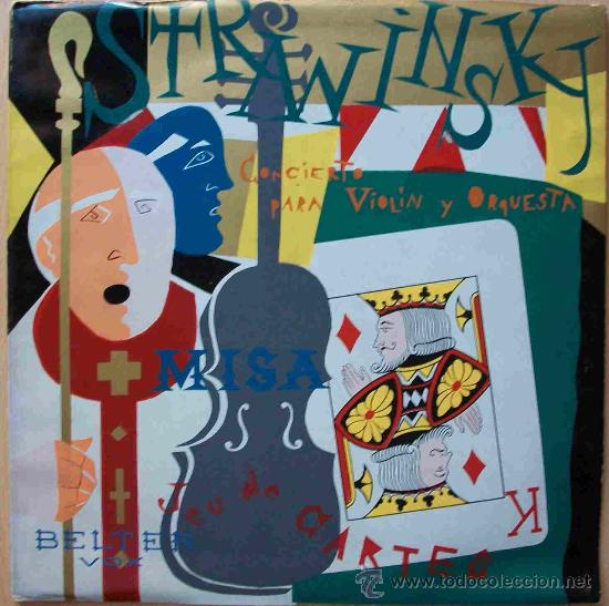 Discos de vinilo: Discos (Strawinsky)  Concierto para Violin) - Foto 1