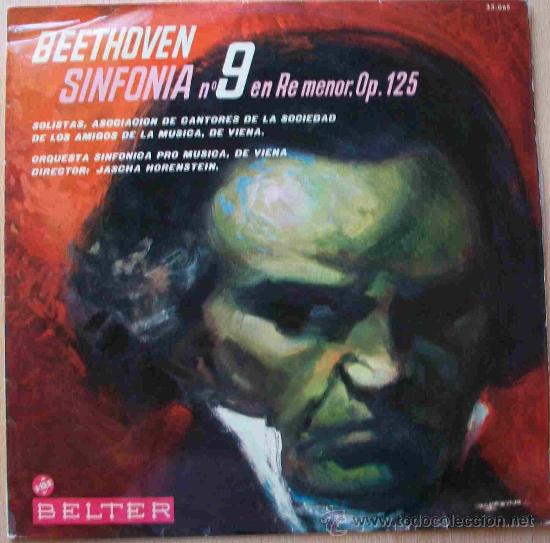 Discos de vinilo: Discos (Beethoven) 9&ordf; Sinfonia - Foto 1