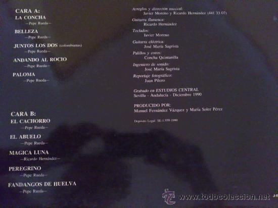 Discos de vinilo: PEPE RUEDA EL CACHORRO - LP - Foto 2