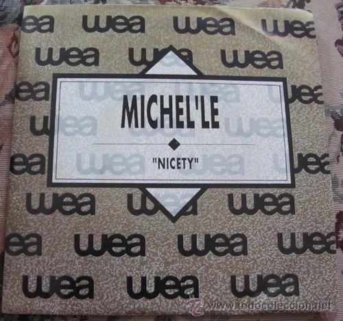 Discos de vinilo: MICHELLE - NICETY - SINGLE PROMO 1990 - Foto 1