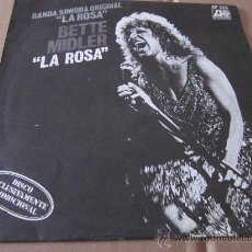 Discos de vinilo: BETTE MIDLER - BSO DE LA ROSA -SPANISH PROMO EDITION.. Lote 31831145