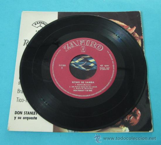 Discos de vinilo: DON STANLEY Y SU ORQUESTA. RITMO DE SAMBA. ZAFIRO - Foto 4