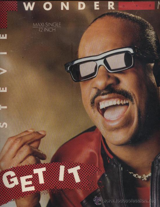 Discos de vinilo: Stevie Wonder - Micharel Jackson / Get It - Foto 1