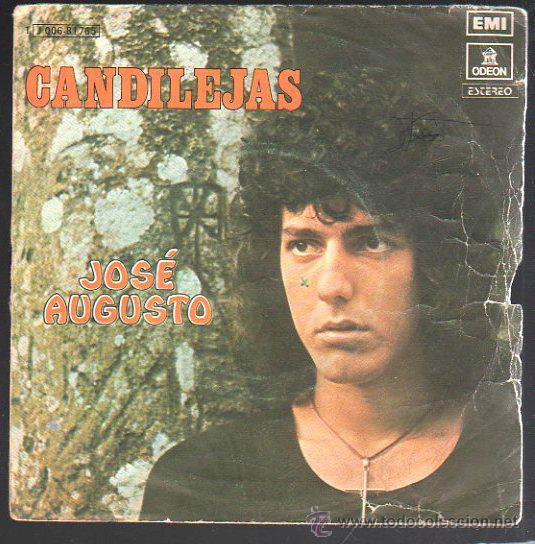 Discos de vinilo: SINGLE DE JOSE AUGUSTO - CANDILEJAS - Foto 1