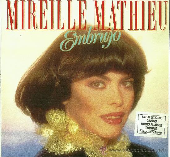 Discos de vinilo: MIREILLE MATHIEU. Embrujo               (vinilo lp 1989) - Foto 1