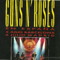 Discos de vinilo: GUNS N' ROSES. EN ESPAÑA (VINILO MAXI-SINGLE 1993)