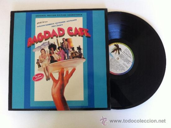 Discos de vinilo: PL BANDA SONORA BAGDAD CAFE RARO - Foto 1