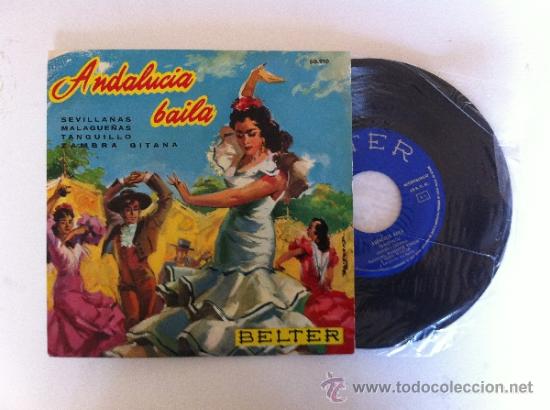 Discos de vinilo: EP ANDALUCIA BAILA - Foto 1